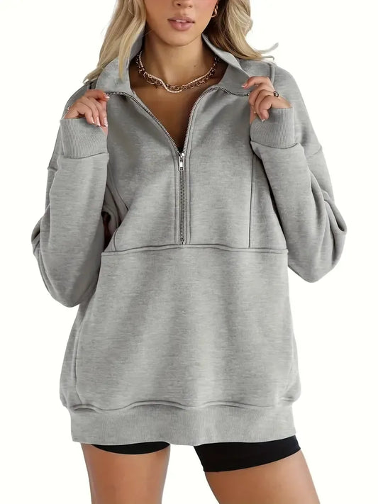 Half-Zip Pullover Sweater