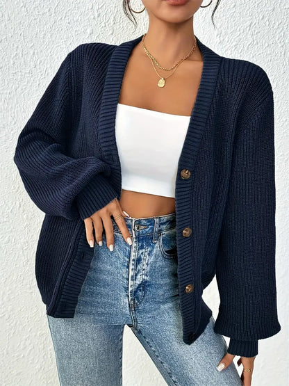 LuxeLoom Cropped Cardigan