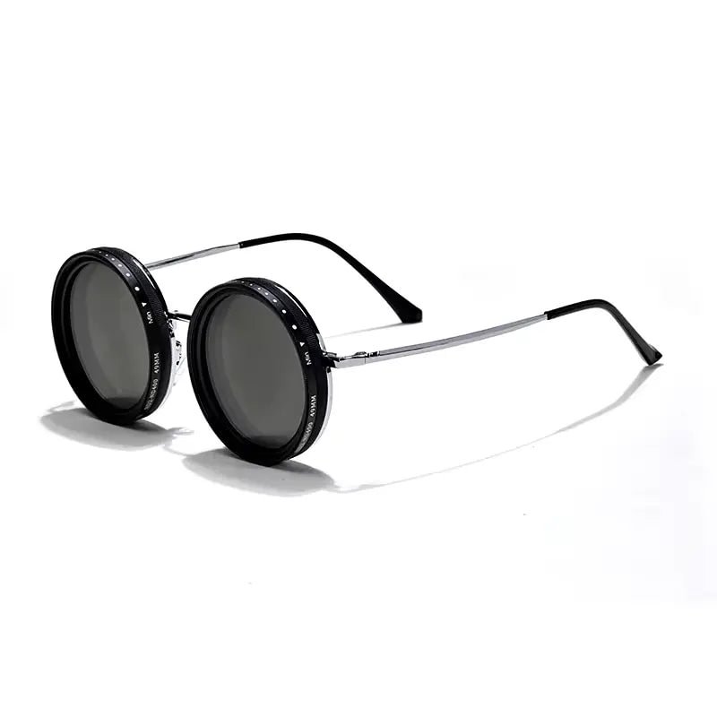 Adjustable Polarized Tint Sunglasses with Built-in ND Filter